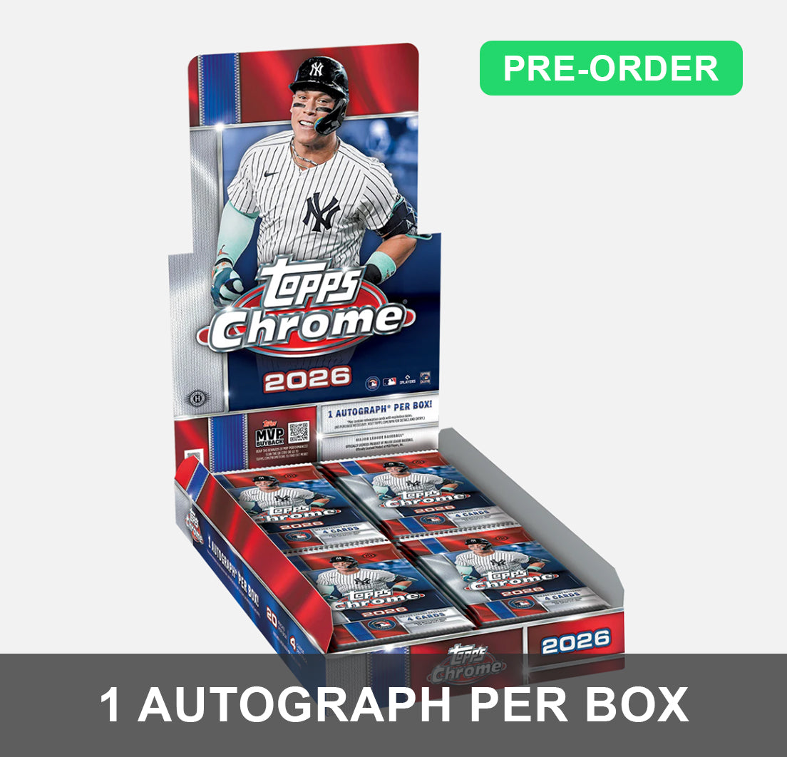2026 Topps Chrome Baseball - Hobby Box