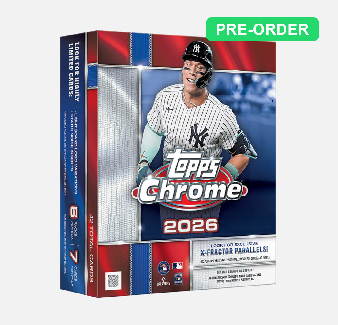 2026 Topps Chrome® Baseball - Mega Box