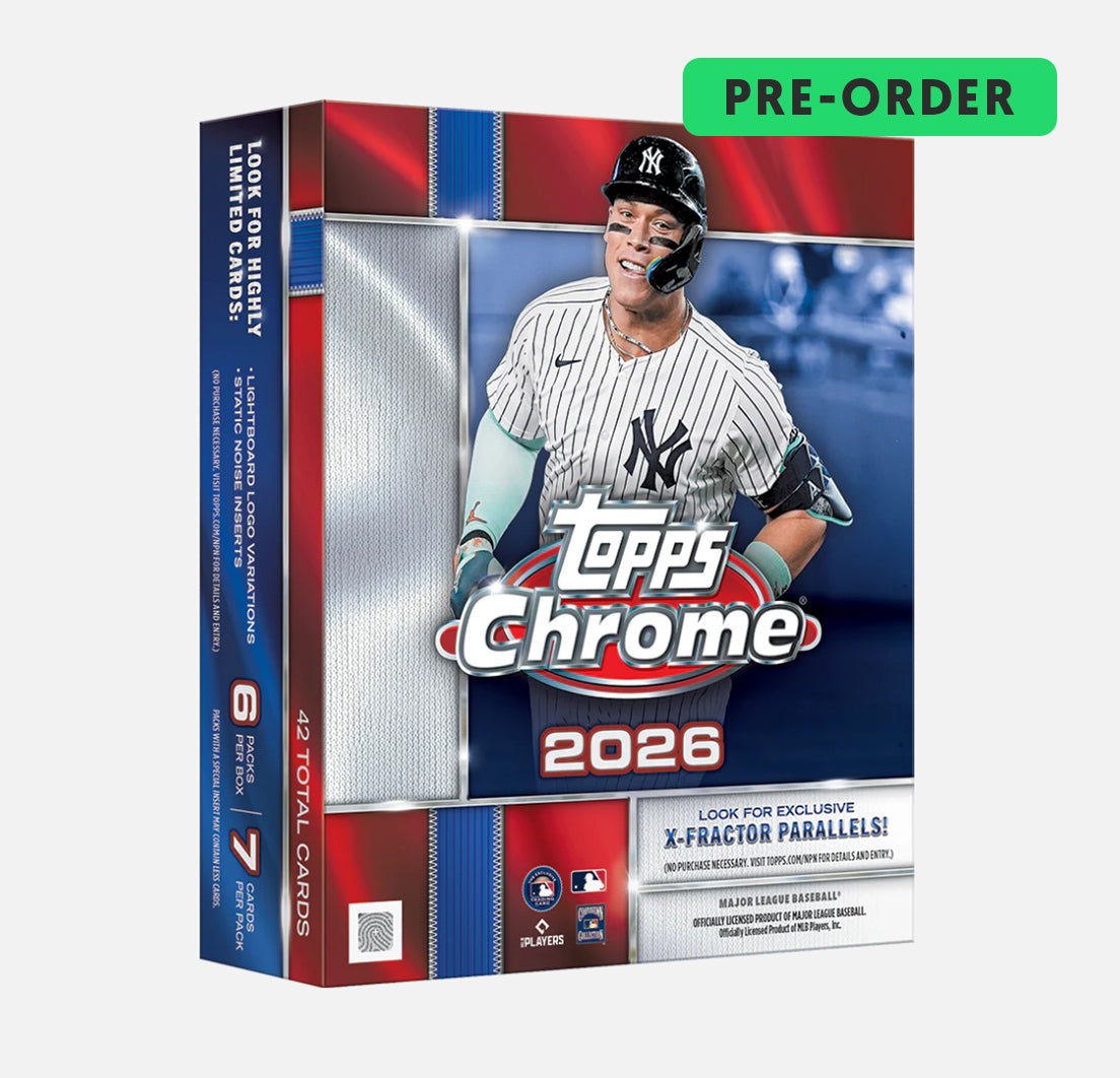 2026 Topps Chrome® Baseball - Mega Box
